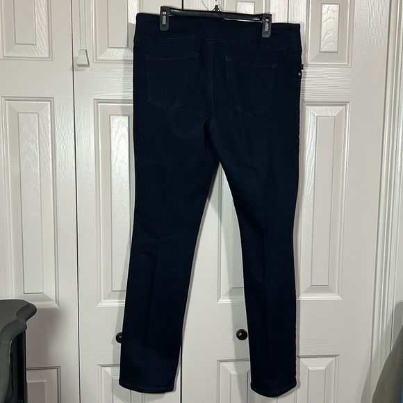 Lee’s slim straight denim pants size 16 M - Picture 4 of 7